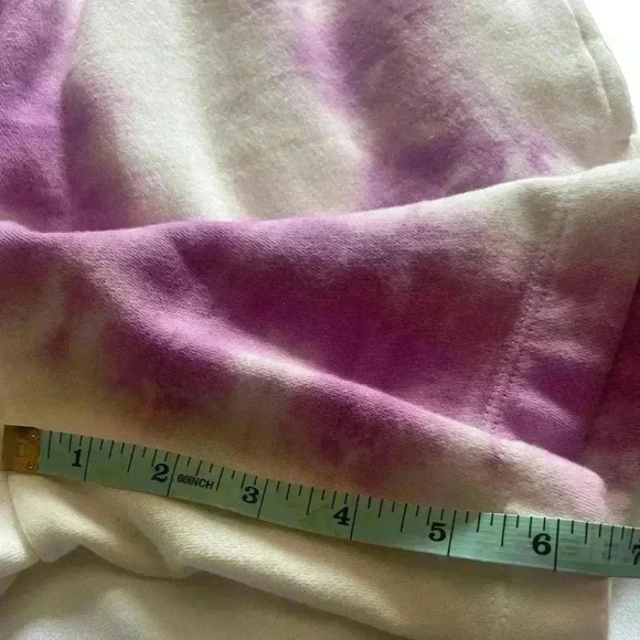 DSG NWT Women’s Long Fleece Short Lilac Fields Tie Dye Size 2XS - Picture 9 of 12